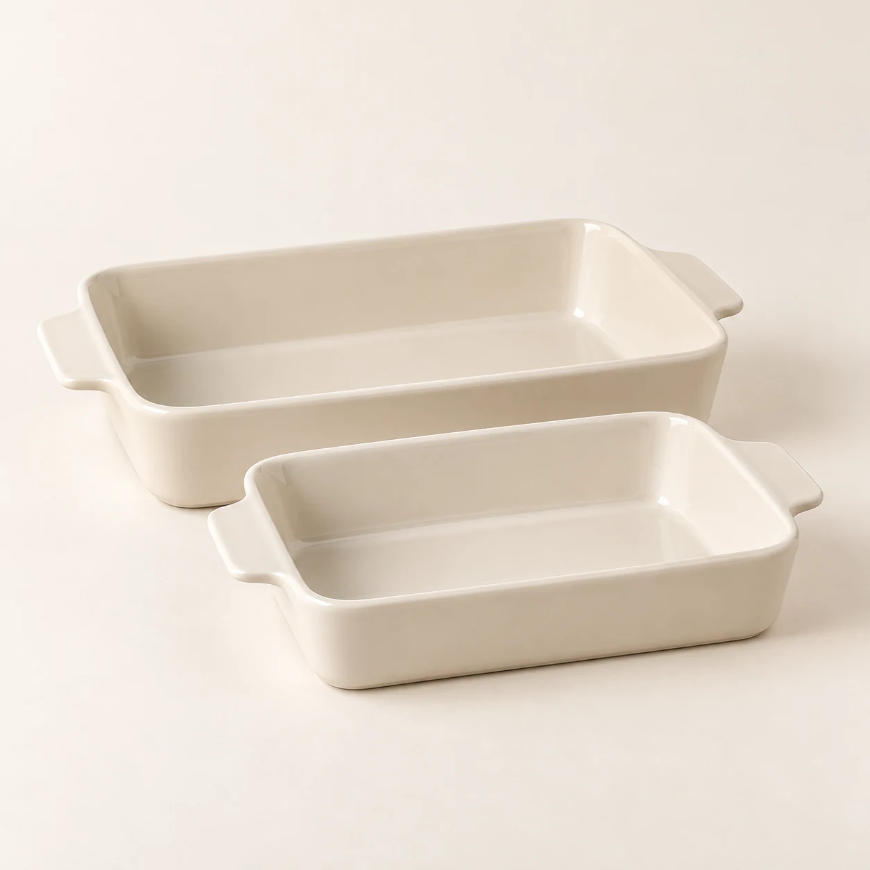 Ceramic Baking Duo — 2 rectangular baking dishes